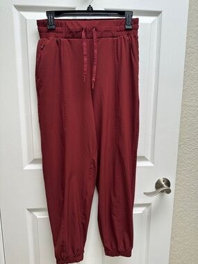 all in motion Women's Track Joggers in Burgundy